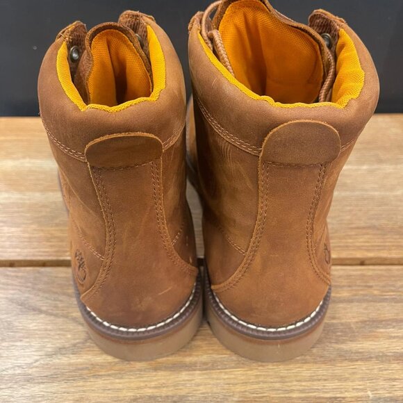 TIMBERLAND MEN\'S REDWOOD FALLS WATERPROOF RUST FULL GRAIN A44MY ALL SIZES main image 6